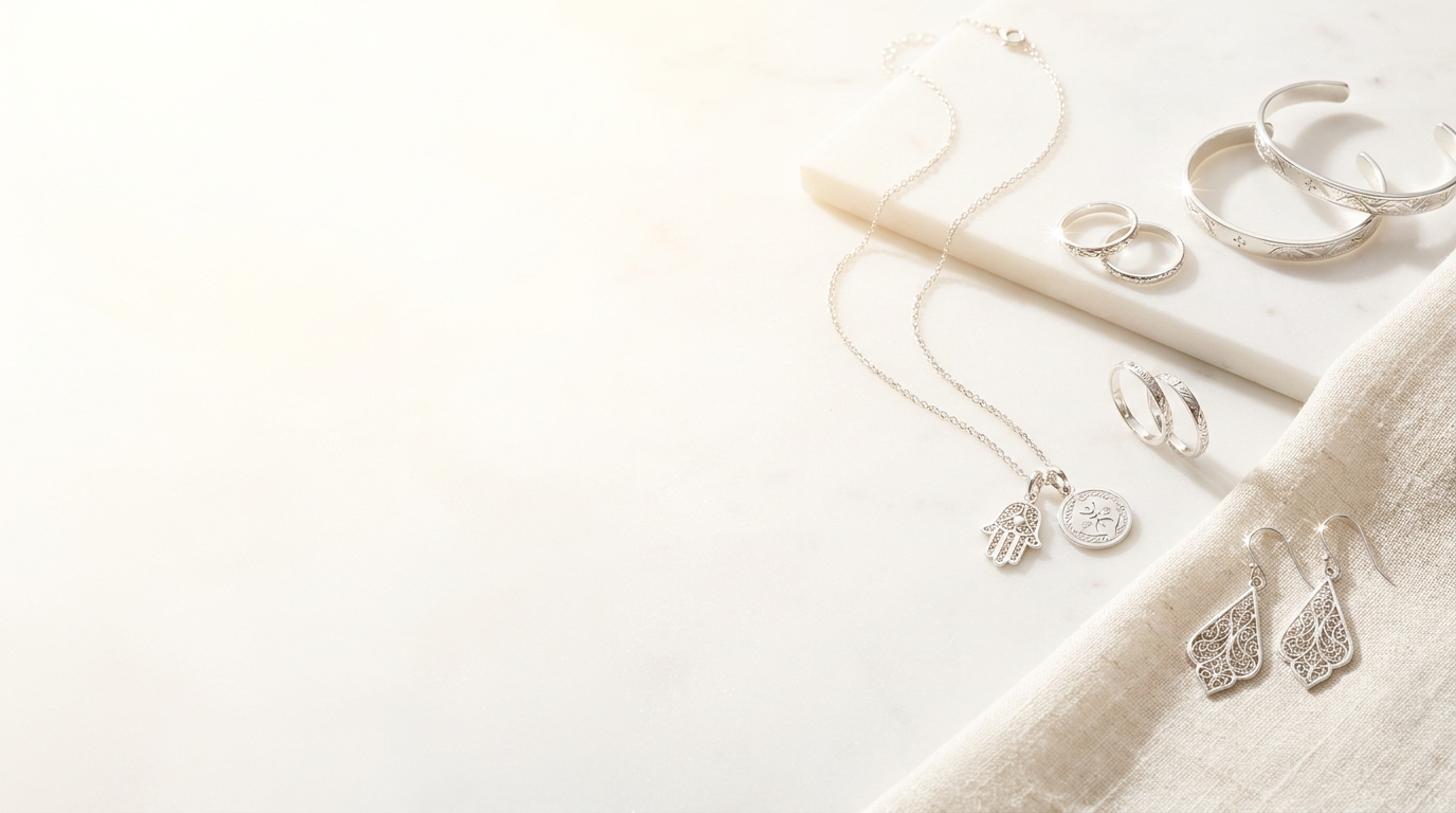 Bijoux en argent inspirés de l’Atlas