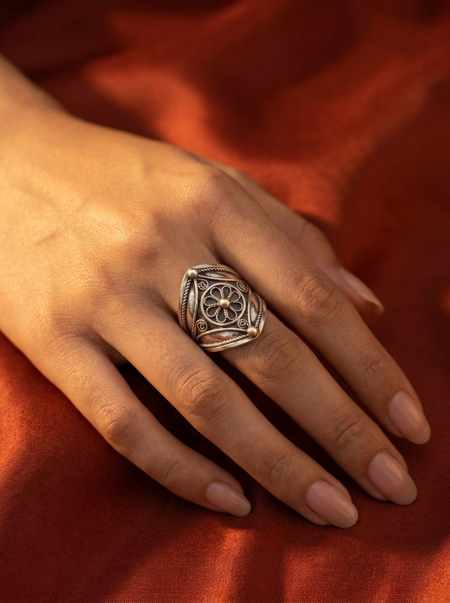 Bague Atlas Filigrane – Image 3