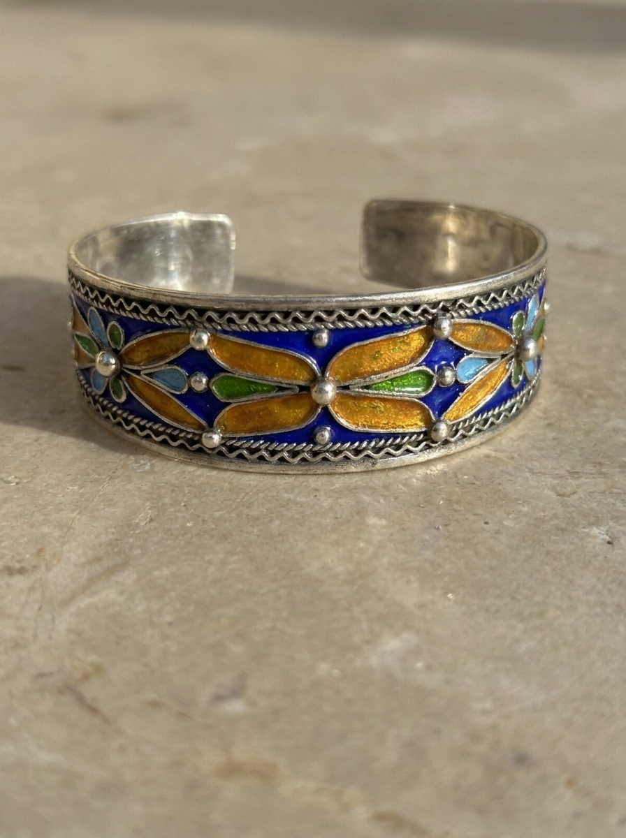 Bracelet Atlas Émail Royal – Image 4