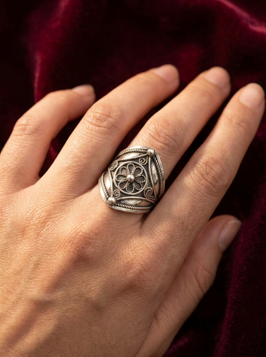 Bague Atlas Filigrane – Image 2
